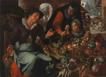 El vendedor de frutas y verduras, c. 1618