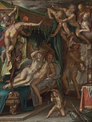 Marte y Venus sorprendidos por Vulcano
