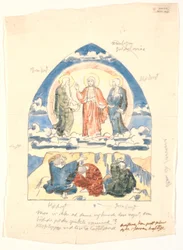 La transfiguración en la montaña