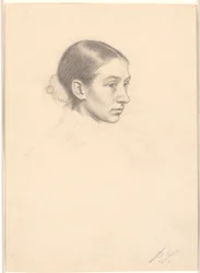 Retrato de Suzette Kathrine Skovgaard (casada Holten)