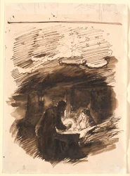 Boceto para "Nochebuena"