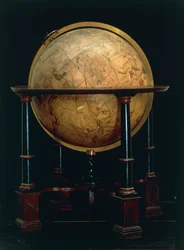 Globo celeste de Joan Blaeu