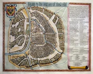 Moscú, Volumen II, Atlas Maior, por Joan Blaeu, grabado en cobre, Ámsterdam