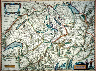Nuevo mapa de Suiza