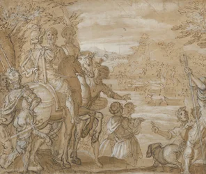 Una partida de caza, ca. 1555-65