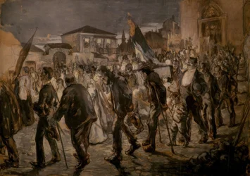 Salida de una procesión