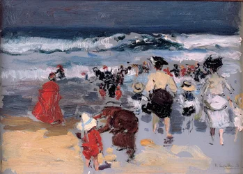 Playa en Biarritz