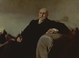 Retrato de José Echegaray y Eizaguire (1832-1916) Matemático y dramaturgo español