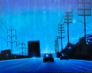 Ventura Highway c. 2020 (acrílico sobre panel)