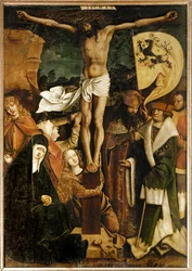 La Crucifixión (temple sobre madera de abeto)