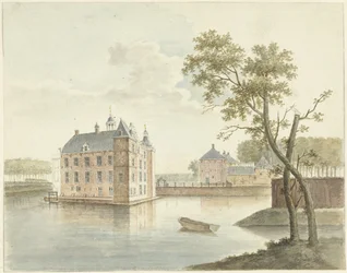 Vista de un castillo desconocido