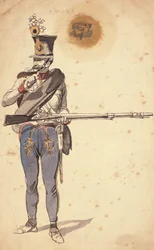 Soldado Raso de la Infantería Húngara, 1835-1849