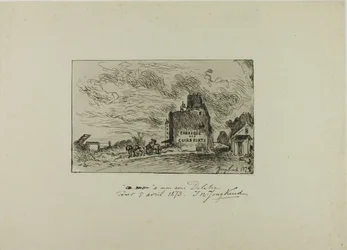 Demolición de la Rue des Francs-Bourgeois Saint Marcel