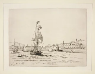 Entrada al Puerto de Honfleur