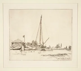 La barque amar?e (El barco amarrado)
