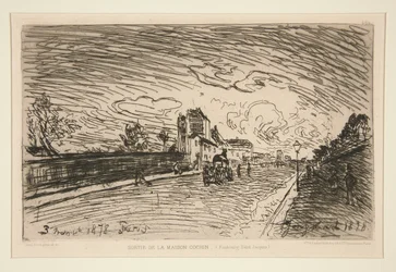Salida de la Casa Cochin (Faubourg Saint-Jacques)