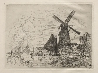 Molinos de viento en Holanda