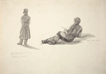 Caspar David Friedrich; pescador
