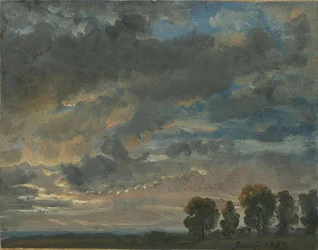 Nubes al atardecer