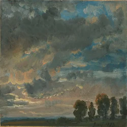Nubes al atardecer