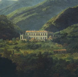 El Palacio Real de Quisisana, cerca de Nápoles