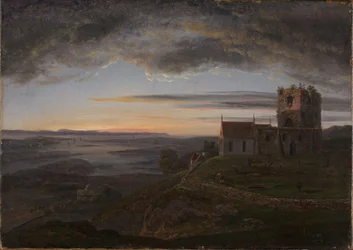 La iglesia en ruinas de Avaldsnes en Karmøy