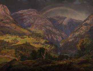 Vista desde Stalheim