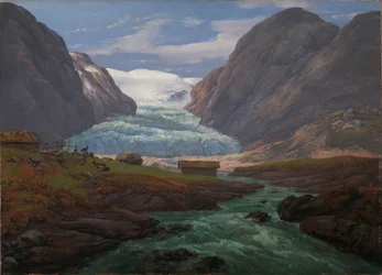 Vista del Nigardsbreen en Jostedalen