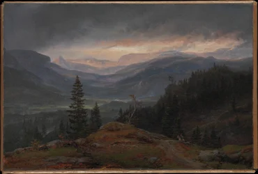 Vista sobre Hallingdal