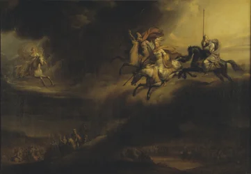 La cabalgata de las valquirias - Nationalmuseum Stockholm - Dimensiones: 140 x 201 cm