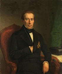 Retrato de Johan Rudolf Thorbecke, Ministro de Estado y Ministro del Interior