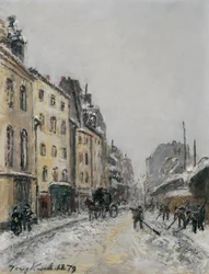 Rue du Faubourg-Saint-Jacques en París
