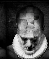 La muerte de un payaso (serie), 2016 (manipulación de fotos)