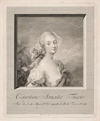 La actriz Caroline Amalie Thielo