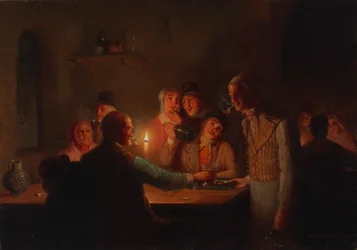 Escena de taberna holandesa, 1846