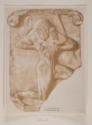 El corredor de armas. Relieve griego
