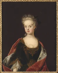 Marie Leczinska, reine de France - Retrato de Marie Leszczynska, reina de Francia (1703-1768), por Starbus, Johan (1679-1724). Óleo sobre lienzo