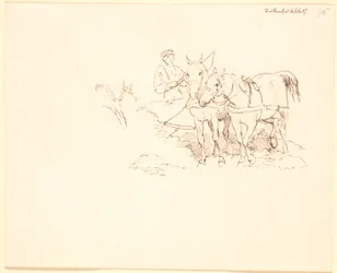 El arado gira