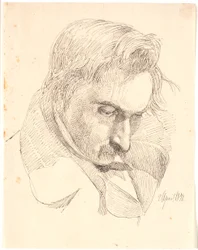 Retrato de uno de los hermanos del artista