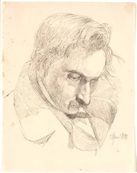 Retrato de uno de los hermanos del artista