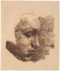 Retrato de perfil