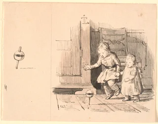 Rumlepotten. A la izquierda pequeño estudio de rumlepotten