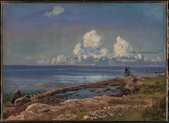 La playa de Refsnæs, Selandia