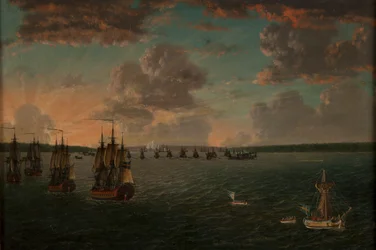 La Batalla de la Bahía de Vyborg el 3 de julio de 1790, 1791