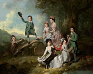 Los niños Lavie, c. 1770