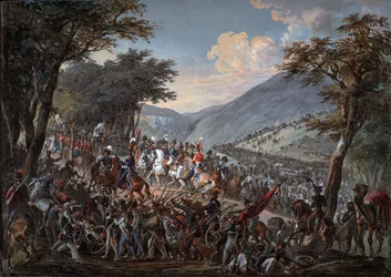 El emperador Alejandro I y su séquito atravesaron las montañas de los Vosgos en julio de 1815
