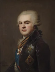 Retrato del Conde Alexander Nikolayevich Samoylov 1744-1814, 1796