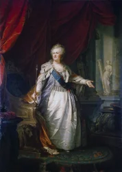 Retrato de la emperatriz Catalina II.