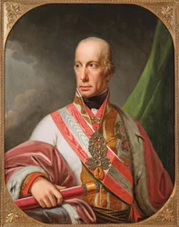 Retrato del Emperador del Sacro Imperio Romano Francisco II 1768-1835