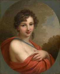 Retrato de Yelena Naryshkina 1785-1855, 1800